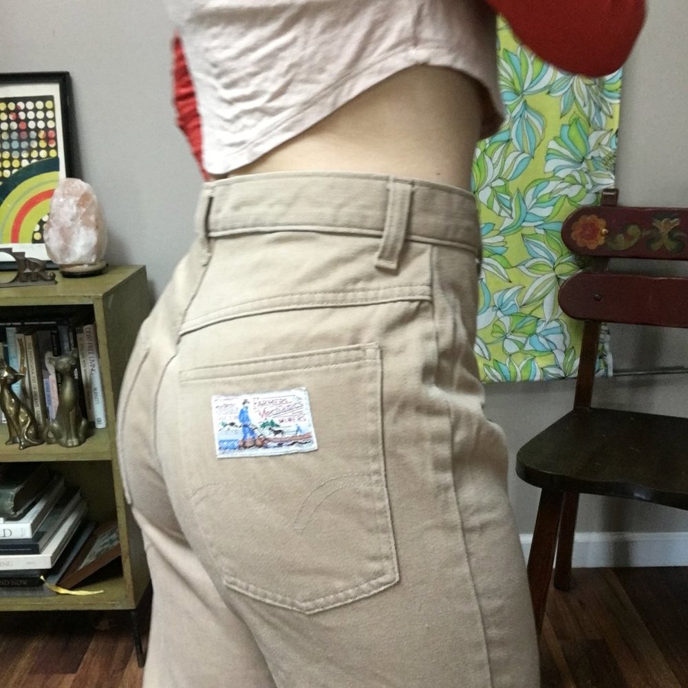 ❌❌Levi's Vintage 70's High Rise Plowboy Farmers - Picture 2 of 8